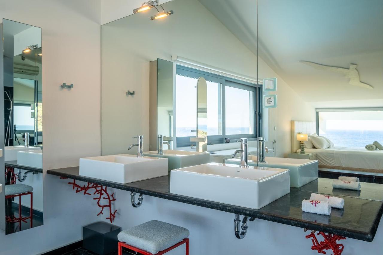 Icarus Luxury Beachfront Villa Gialiskari  Luaran gambar