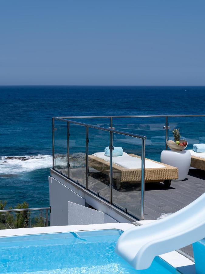 Icarus Luxury Beachfront Villa Gialiskari  Luaran gambar