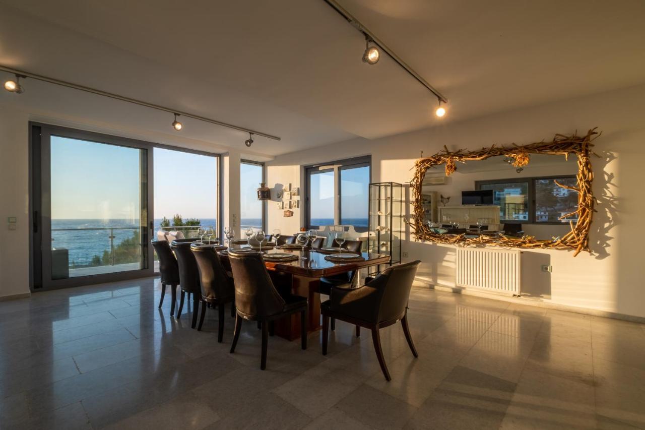 Icarus Luxury Beachfront Villa Gialiskari  Luaran gambar