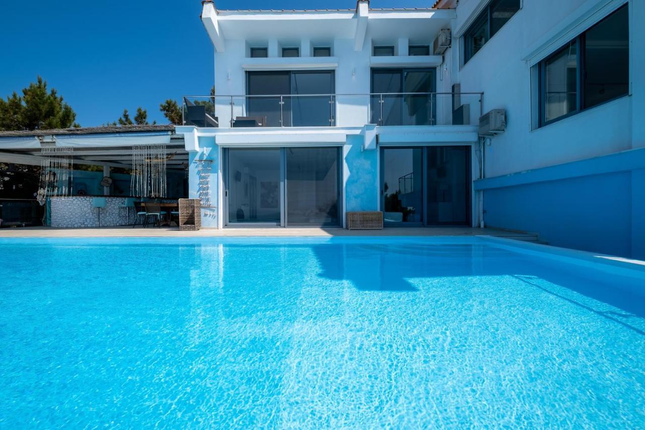 Icarus Luxury Beachfront Villa Gialiskari  Luaran gambar